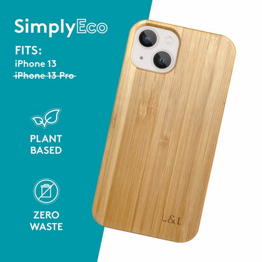 Sale - Eco Friendly Bamboo iPhone 13 Pro Case - Loam & Lore